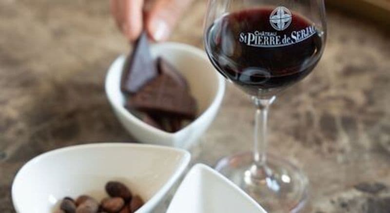 Atelier Master Class Vin & Chocolat au chateau Les Carrasses à Quarante