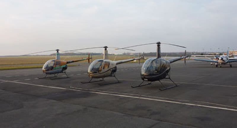 Initiation au pilotage d'hélicoptère à Versailles