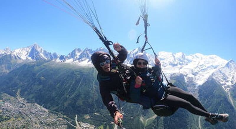 Billet Baptême en parapente près de Chamonix