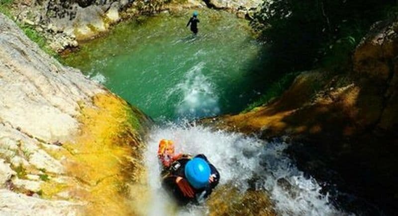 Canyoning en Isère près de Grenoble