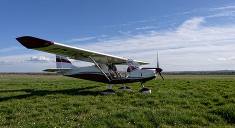 Baptême de l'air en ULM près de Rodez