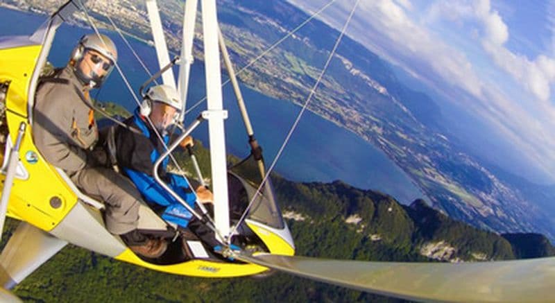 Pilotage d'ULM près de Gien