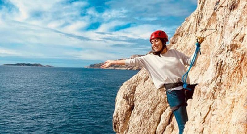 Via ferrata dans les Calanques à Marseille