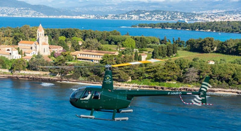 Pilotage d'hélicoptère à Cannes