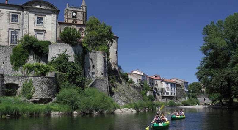 Balade en canoë biplace à Lavoute-Chilhac dans la vallée de l'Allier