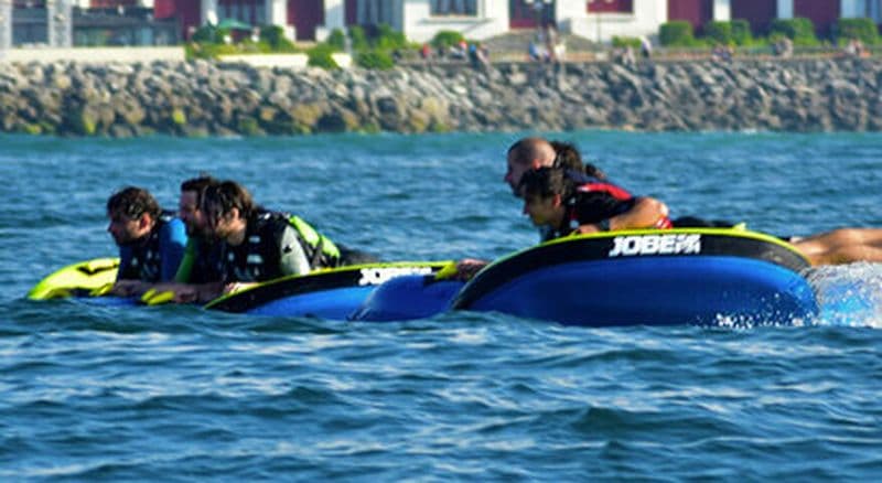 Bouée tractée à Hendaye