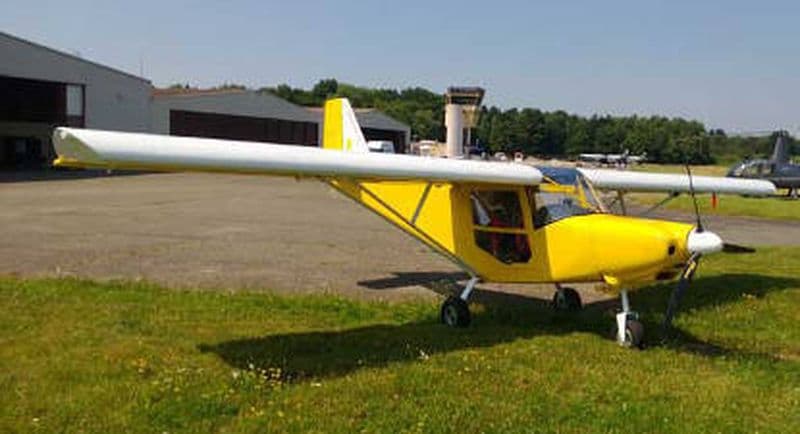 Baptême en ULM (Au fil de l'eau) près de Auxerre