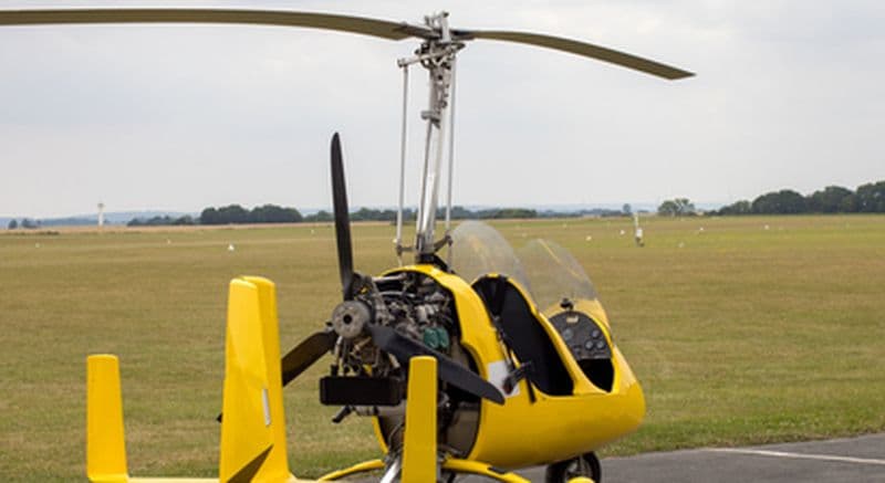 Baptême en ULM autogire près de Tours