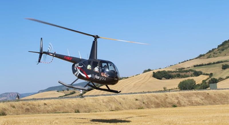 Vol en hélicoptère à proximité de Sète