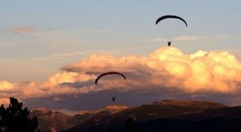 Vol en parapente près de Buis-les-Baronnies dans la Drôme