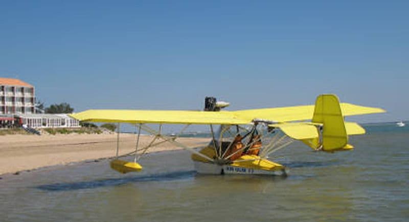 Initiation au pilotage d'ULM Hydravion au dessus de l'Ile d'Oléron
