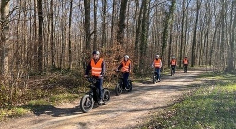 Randonnée en trottinette tout terrain à Beauvais