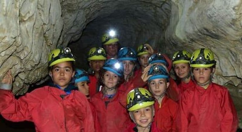 Spéléologie à Vicdessos dans l'Ariège près de Foix