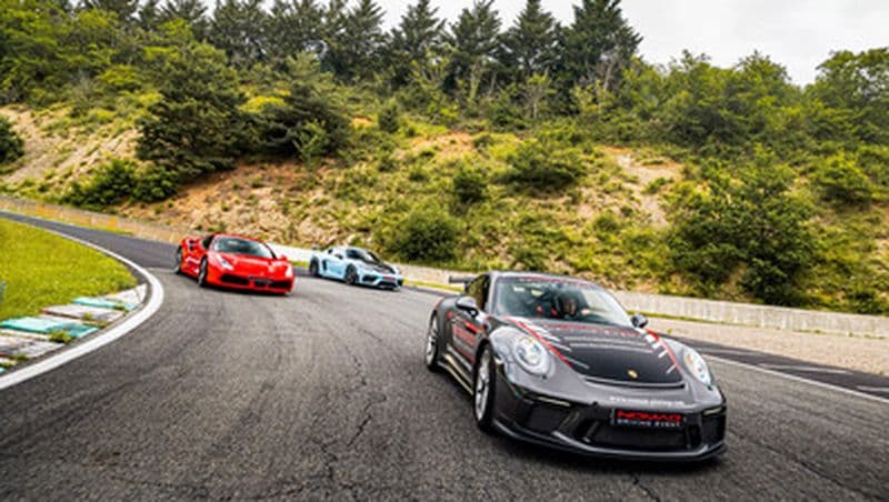 Billet Pilotage de 3 voitures (Porsche 911, GT3, GT4 RS, BMW M2 ou Ferrari 488) - Circuit de Ladoux