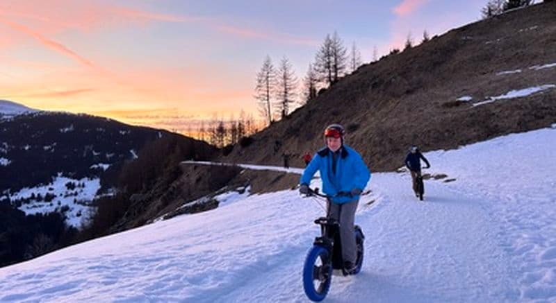Billet Trottinette électrique sur neige à Vallandry près de La Plagne
