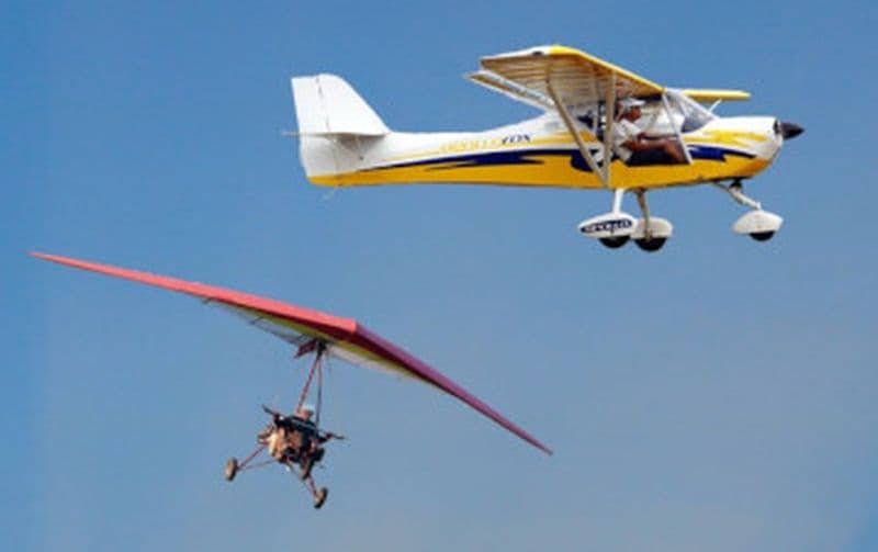 Baptême de l'air en ULM Multiaxes près de Saint-Flour en Auvergne