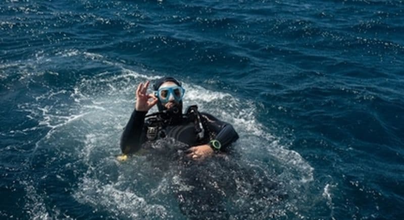 Journée d'initiation à la plongée sous-marine dans les carrières d'ardoises près d'Angers