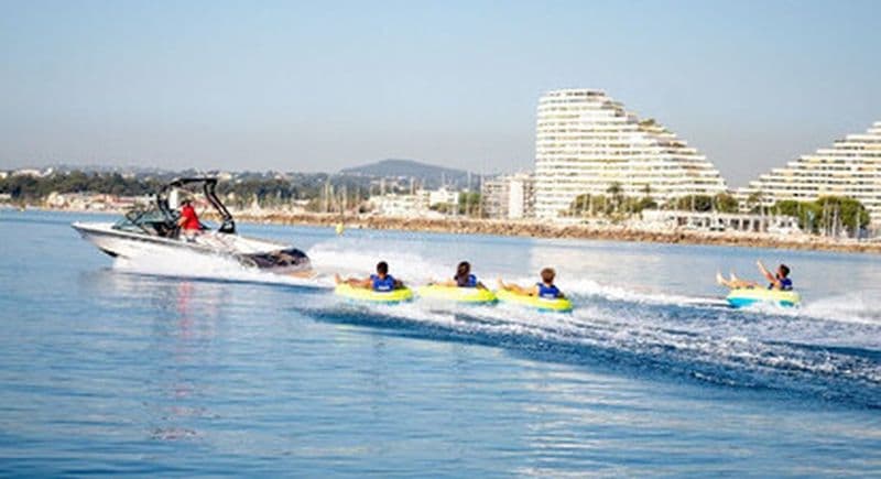 Bouée tractée à Cagnes-sur-Mer
