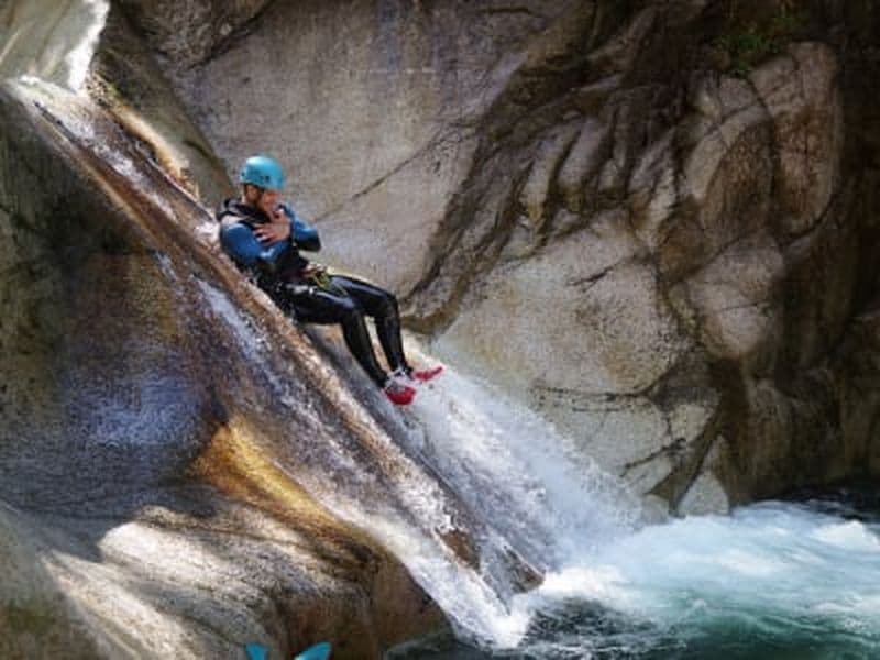 Billet Canyon du Soussouéou à Laruns dans la Vallée d'Ossau