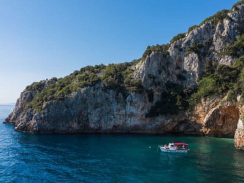 Billet Balade en bateau aux plages de l’île de Cres avec baignade au départ de Lovran près de Rijeka