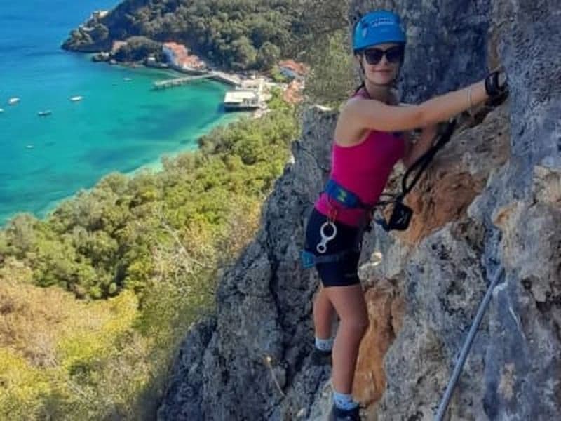 Via Ferrata et descente en rappel dans le parc naturel d'Arrábida, près de Lisbonne