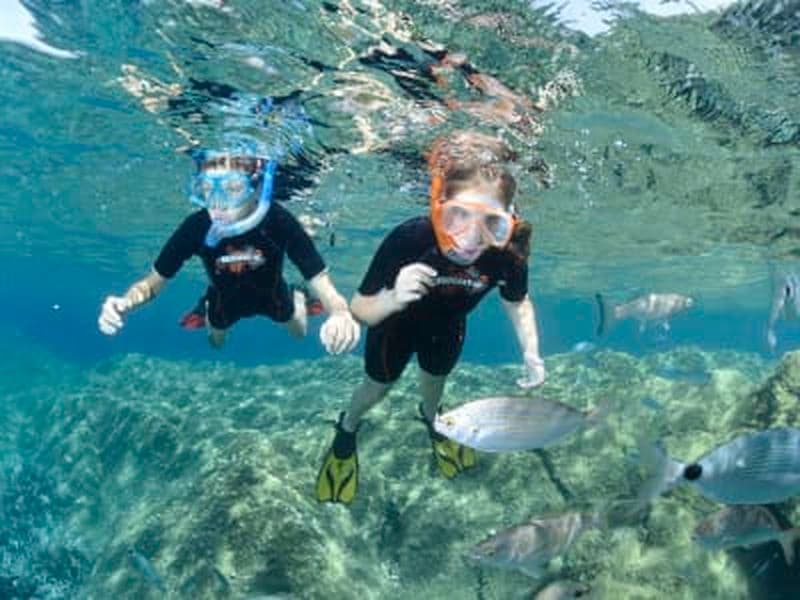 Randonnée palmée autonome à Calvi, Corse