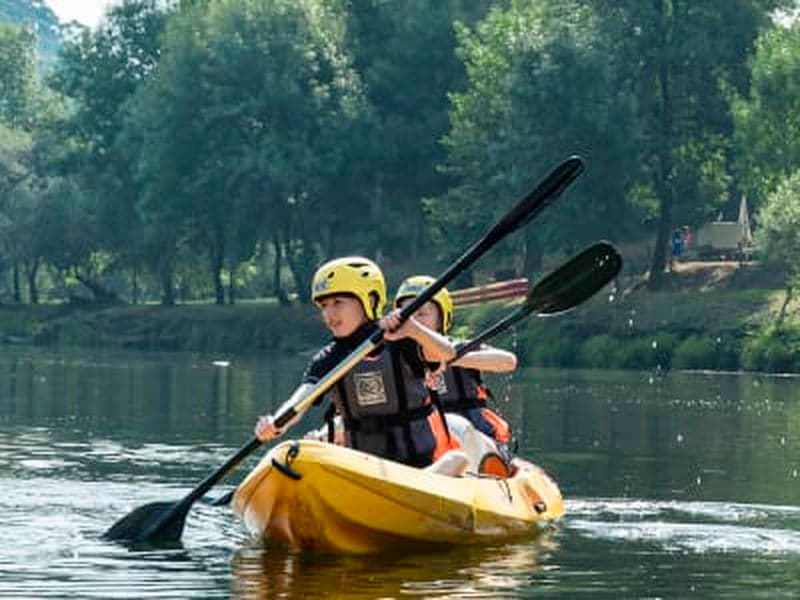 Découverte du kayak sur la rivière Lima près de Viana do Castelo
