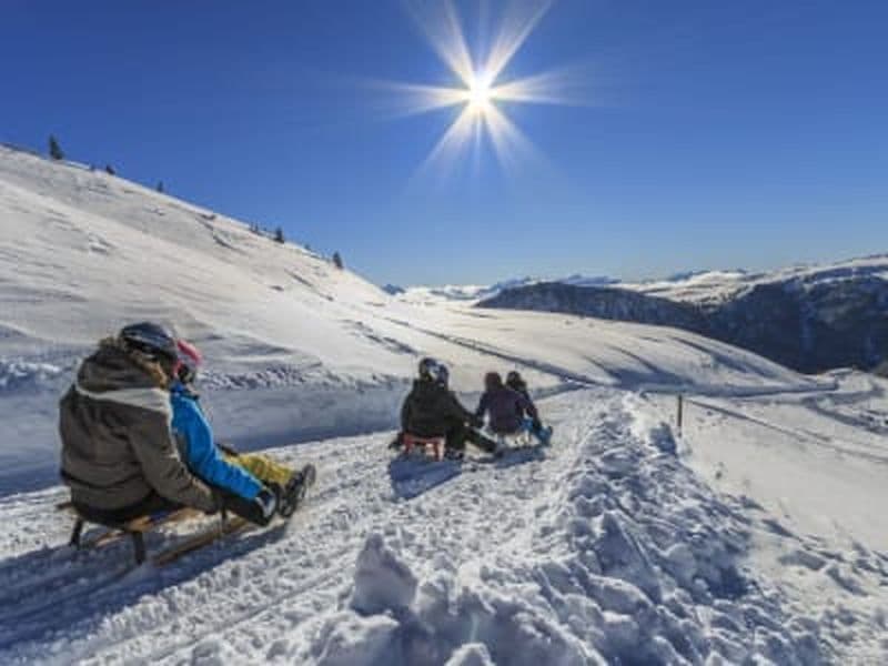 Excursion en raquettes et en traîneau près de Salzbourg