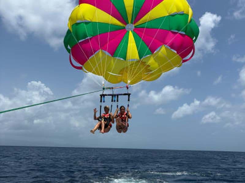 Vol en parachute ascensionnel à Port-Louis, Guadeloupe