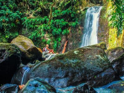 Billet Randonnée guidée d'une journée au Salto do Prego depuis Ponta Delgada à São Miguel, Açores