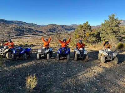 Excursion en quad autour du lac de Thorenc près de Nice