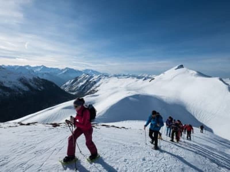 Billet Randonnée en raquettes autour du Naouit, Hautacam