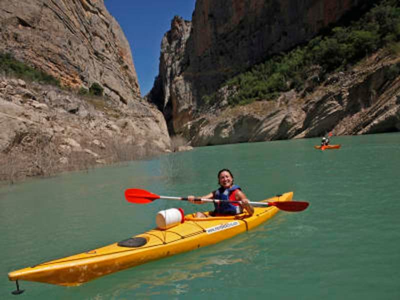 Billet Excursion en kayak dans les gorges du Mont-Rebei, près de Lleida