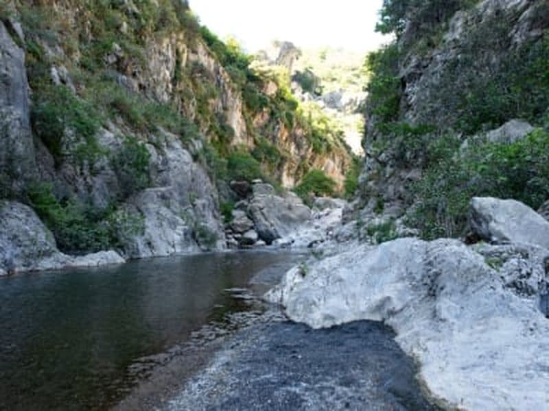 Randonnée aquatique sur la rivière Ranciara, près de Taormina