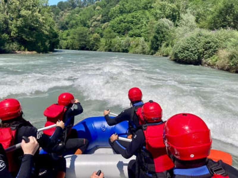 Rafting sur le Gave de Pau près de Lourdes