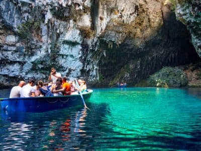 Billet Visite du lac Melissani et de la grotte de Drogarati à Céphalonie