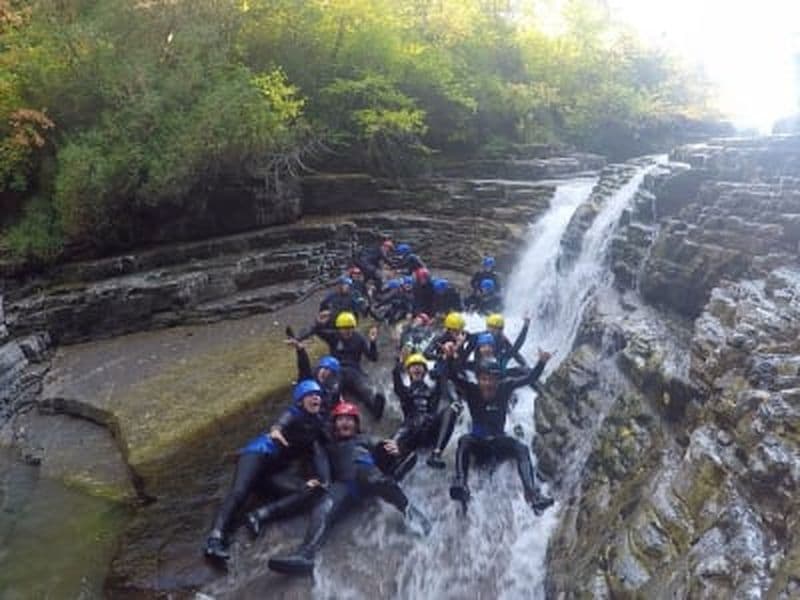 Découverte du canyoning en Gaspésie, Québec