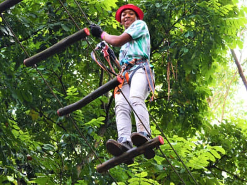 Accrobranche à Centurion, près de Pretoria, Gauteng