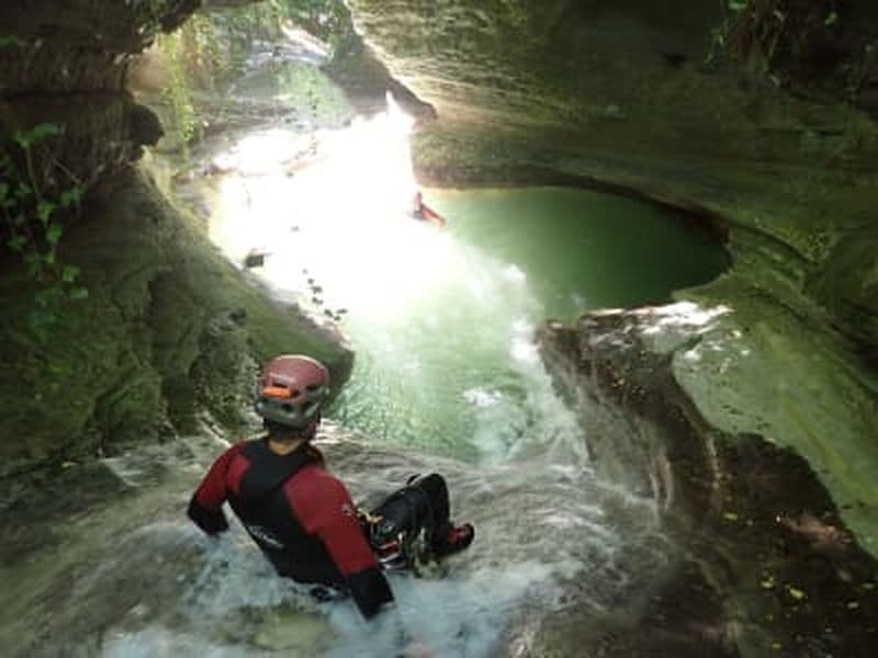 Billet Canyoning dans le canyon du Grenant, près de Chambéry