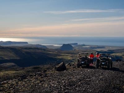 Billet Grotte de glace d'Askur et excursion en buggy sur le glacier Mýrdalsjökull près de Vík i Myrdal