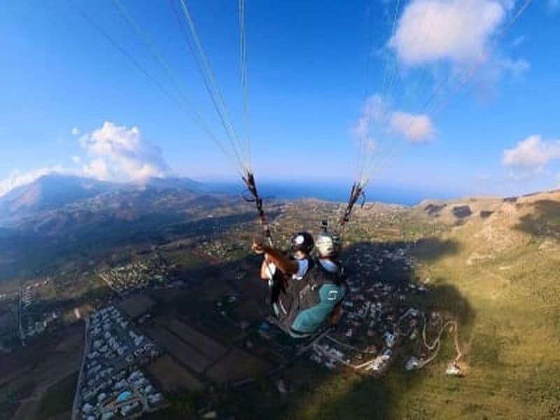 Vol en parapente en tandem au-dessus de Palerme, Sicile