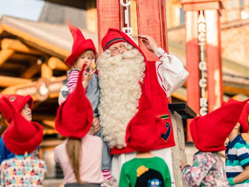 Billet Rencontrer le Père Noël et traverser le cercle polaire arctique depuis Rovaniemi