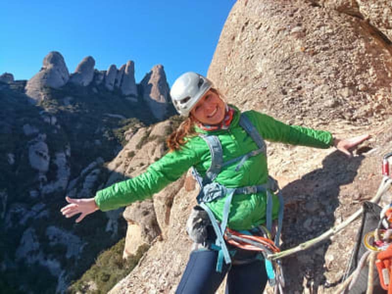 Billet Escalade en grande voie à Montserrat près de Barcelone, Catalogne