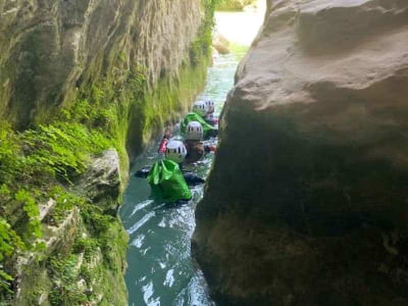 Billet Canyoning dans la rivière Vero, Sierra de Guara (Huesca)