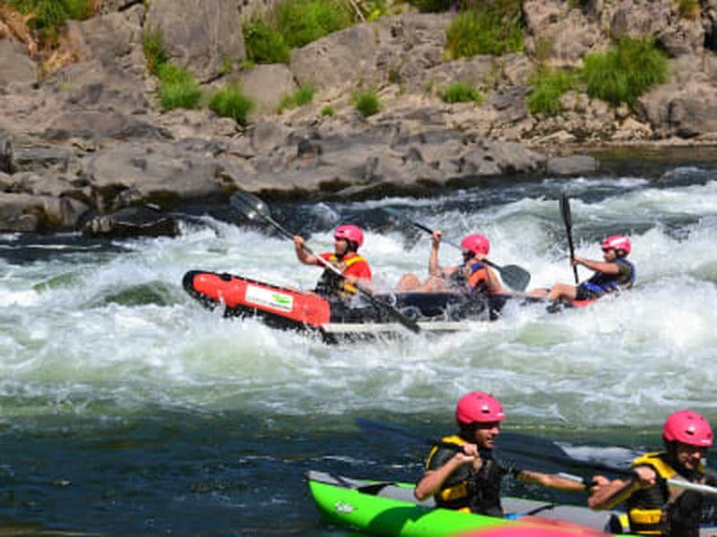 Cano-raft sur le fleuve Minho depuis Melgaço