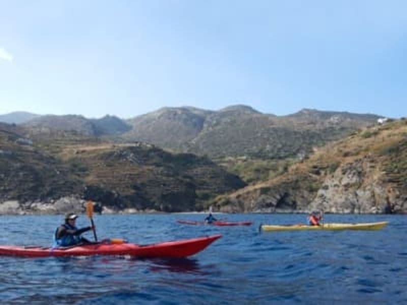 Excursion en kayak à partir d'Apollonas, à Naxos