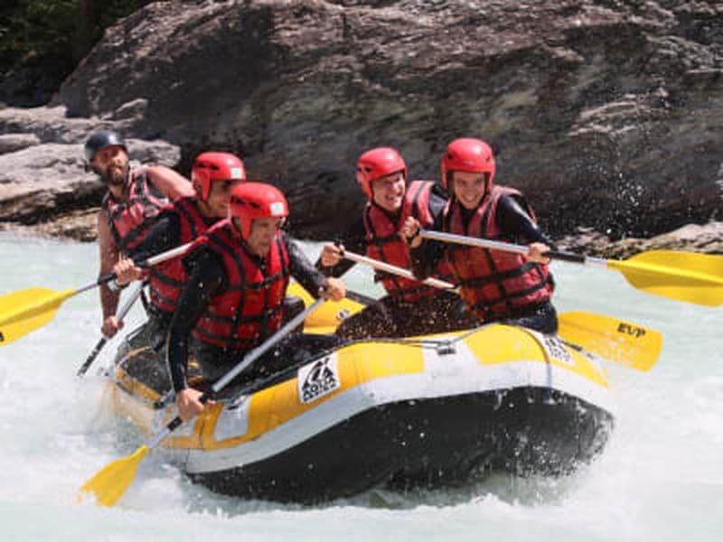 Billet Descente en Rafting de la Durance entre le Rabioux et Embrun