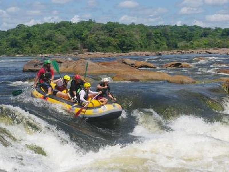 Descente en Rafting de l'Oyapock en Guyane