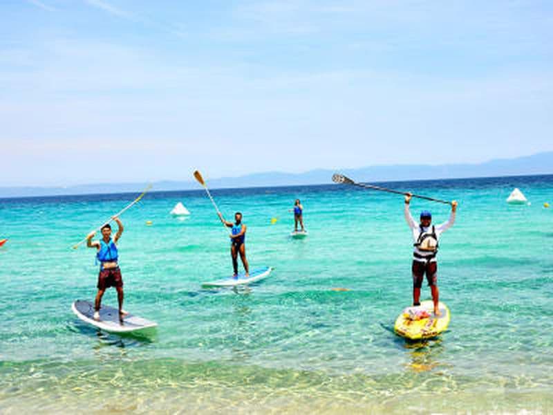 Tour de Stand Up Paddling à partir d'Epanomi à Thessalonique