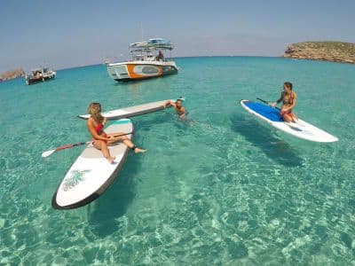 Stand Up Paddle & Snorkel excursion au départ de San Antonio, Ibiza